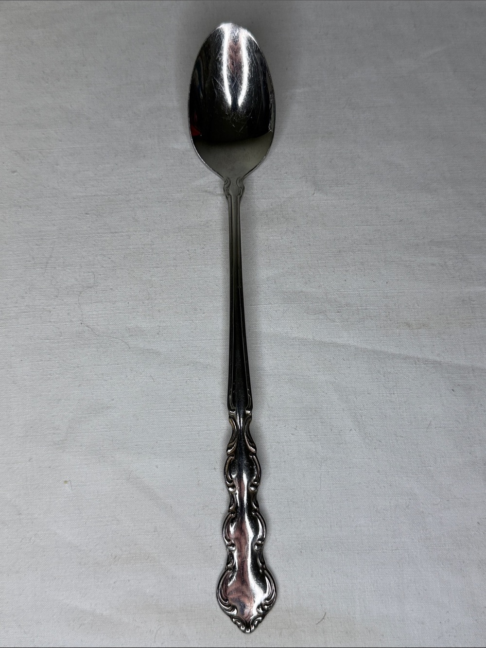Vintage Oneida Mozart Stainless Steel 7.5" Place Spoon Flatware
